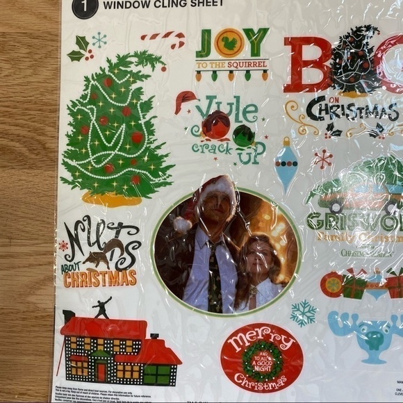 Griswold’s Nation Lampoon’s Christmas Vacation Window Clings NEW Decor - Picture 6 of 6